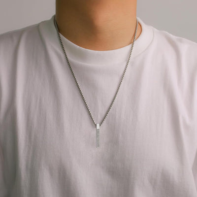 Ayatul Kursi Bar Necklace (Premium Quality)